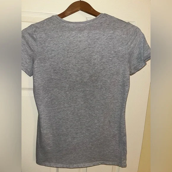 Women’s Small Standard Fit North Face Grey & White TShirt - Picture 12 of 12